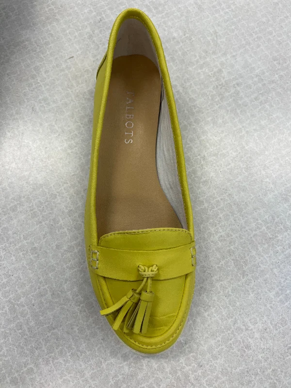 elegant flats with chic design-Shoes Flats By Talbots In Yellow, Size: 7