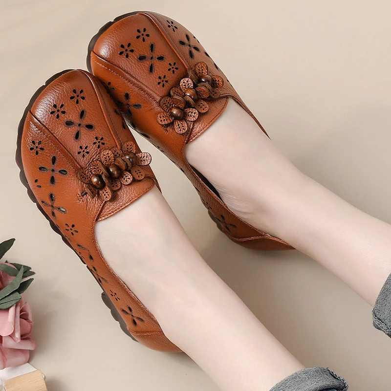 Babakud Women Classic Floral Ethnic Slip- On Shoes