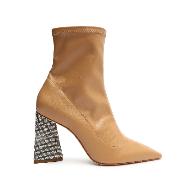 Fashionable boots for cold walks-Cyrus Nappa Leather Bootie