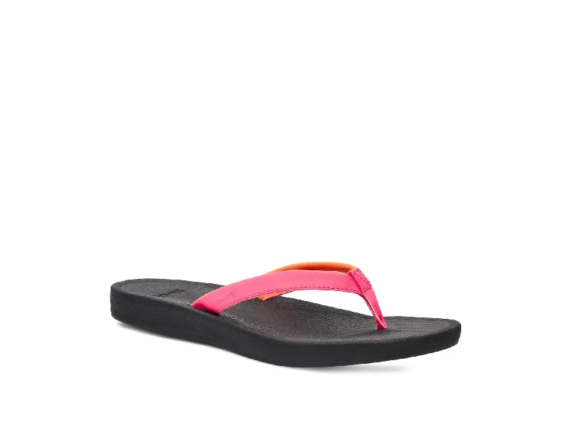 Non-slip sandals for boat decks-Women's Shoes Sanuk COSMIC SHORES Water Friendly Sandals 1156290 HOT PINK