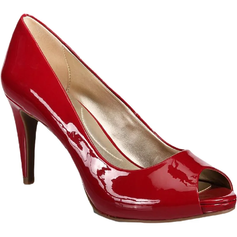 High heels with indoor night dinners -high heels for a statement look-Bandolino Womens Rainaa Faux Leather Pumps