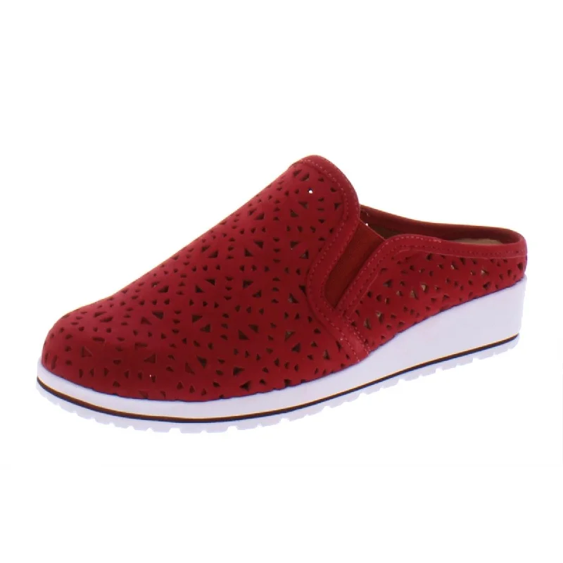 Athletic shoes for long-distance walking -Walking Cradles Womens Freedom Leather Slip On Slip-On Sneakers