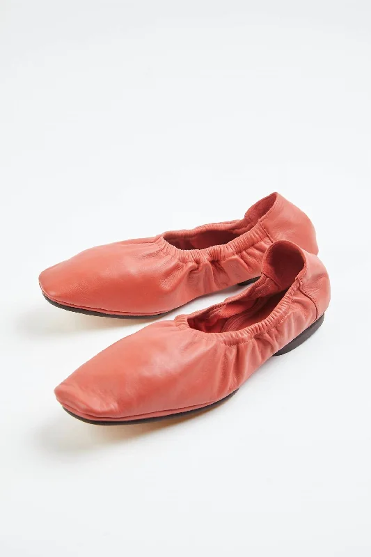 Travel Ballerina In Coral