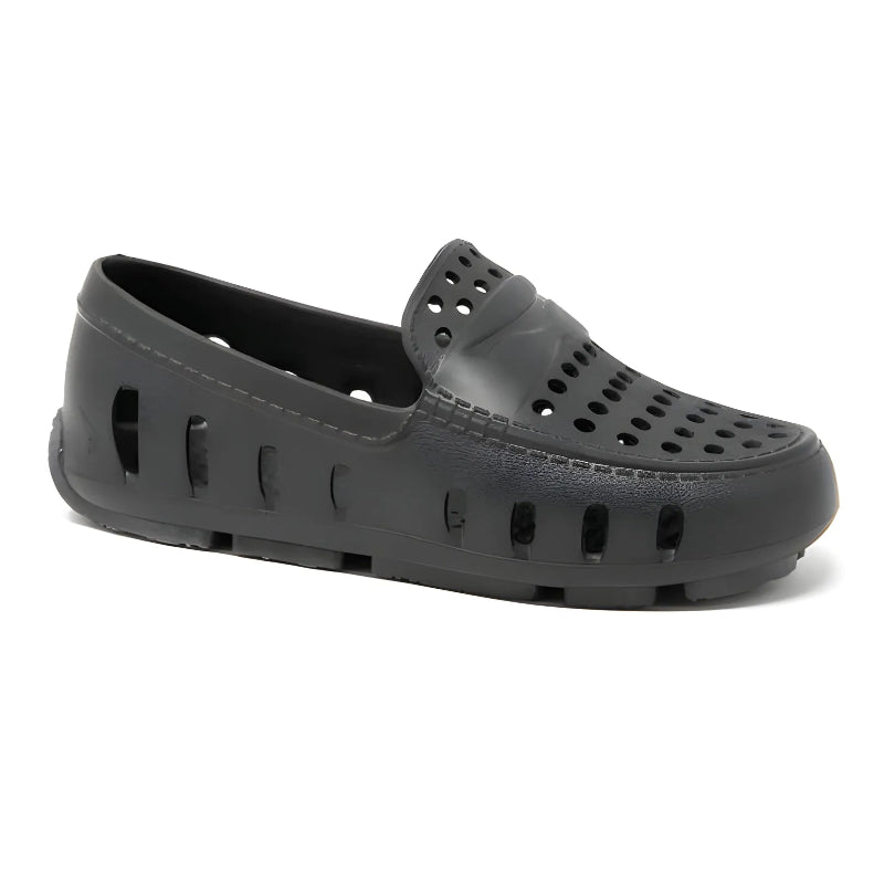 Loafers with extra padding comfort -Floafers Prodigy Black Asphalt Slip On