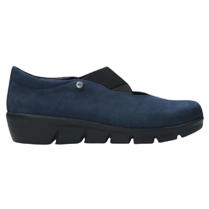 Wolky Cursa Antique Blue Nubuck Shoe (Women's)