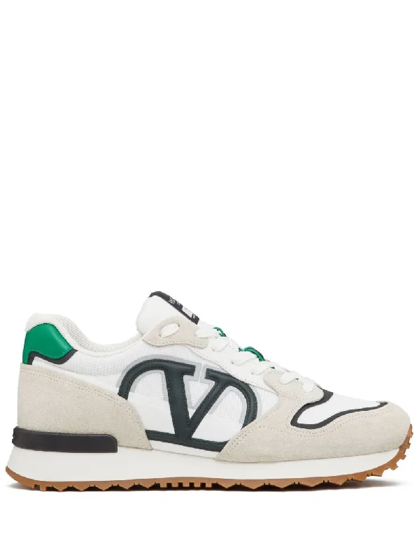 Athletic shoes with lightweight linings -VALENTINO GARAVANI VLOGO Pace Multicolor Mesh Sneakers