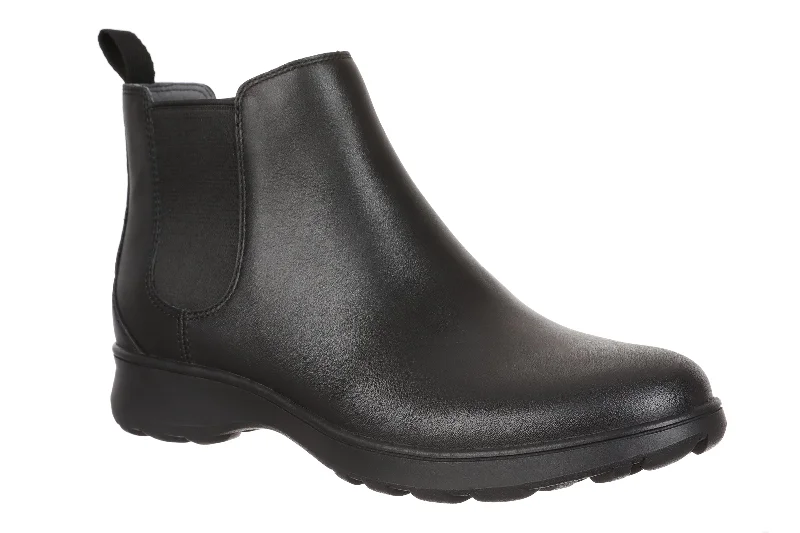 Insulated boots for snowy trails-Vionic Evergreen Ankle Boot Black Women's