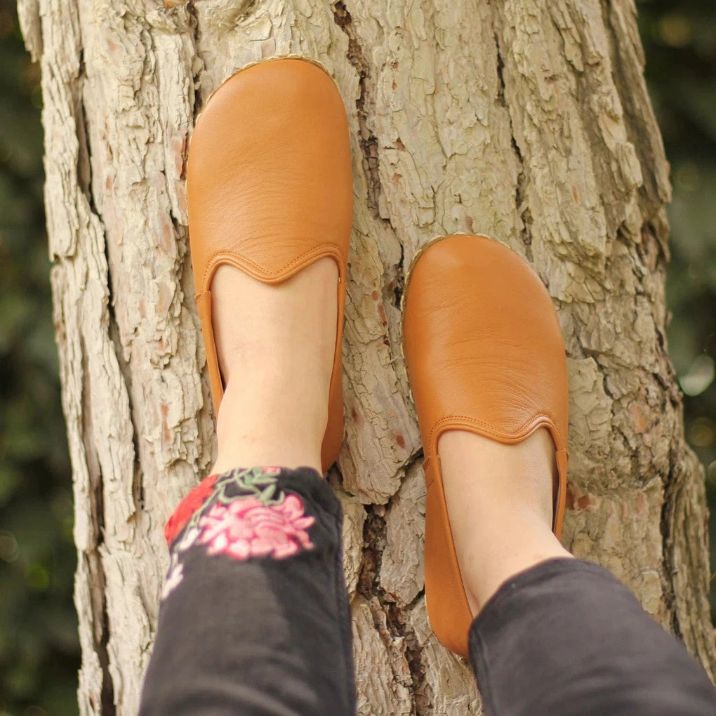 Women's Barefoot Grounding Shoes - Orange