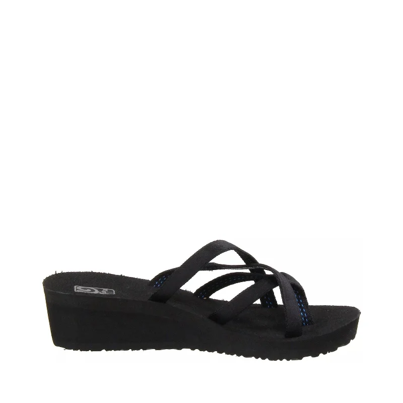 Comfortable sandals for daily strolls-Teva MUSH MANDALYN WEDGE OLA 2 Wedge Sandals 1000099 BLACK