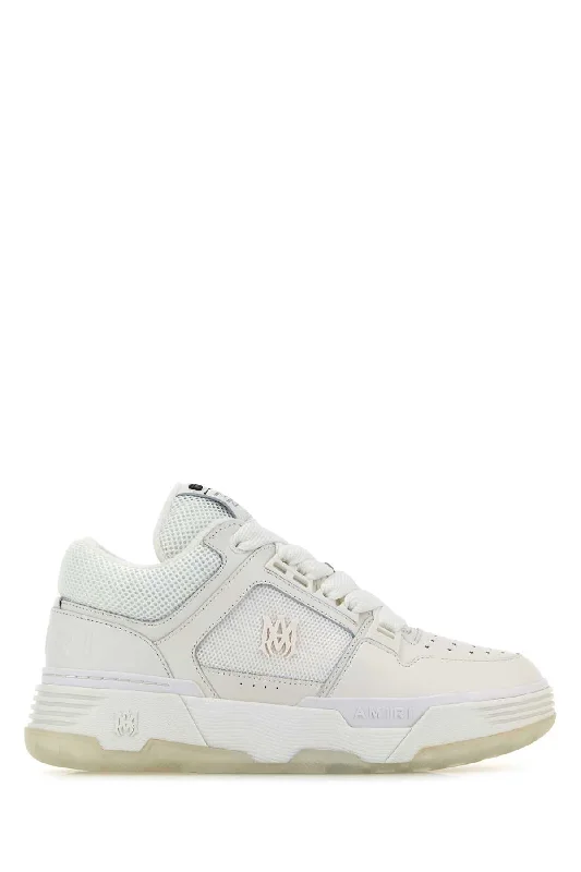 Athletic shoes with breathable midsoles -AMIRI Classic Leather and Fabric MA-1 Sneaker