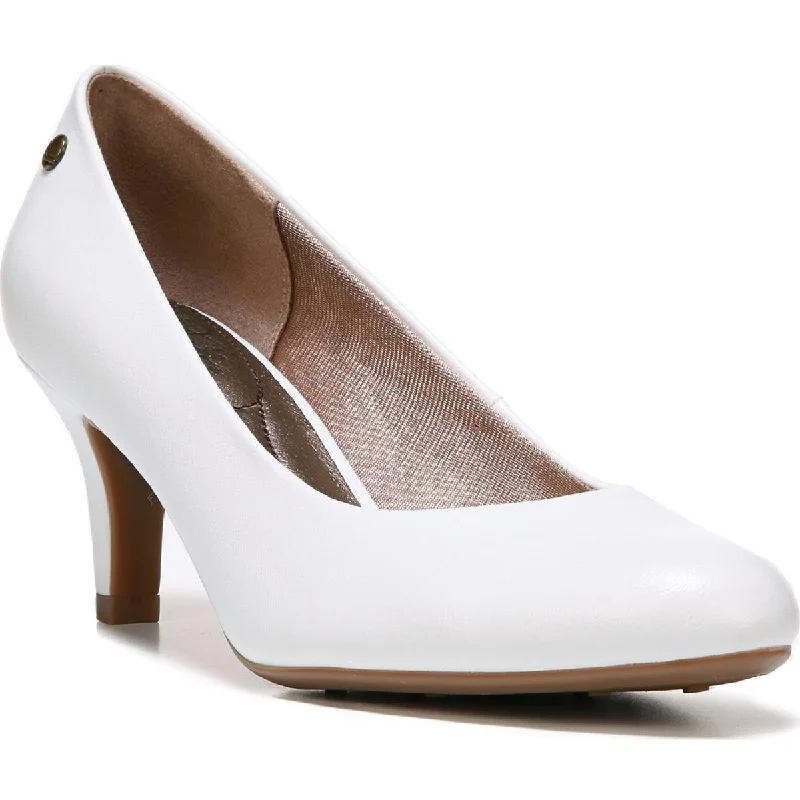 High heels with slip-resistant uppers -high heels for a sophisticated look-LifeStride Womens Parigi Round Toe Pumps