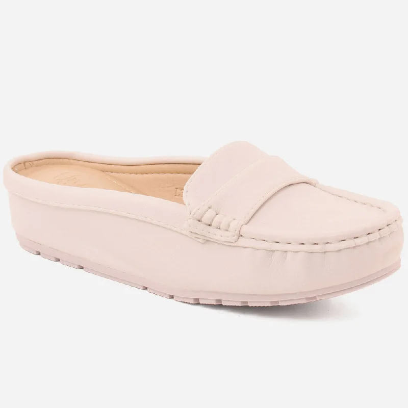 Slip-on loafers with arch support -Women "SAOD" Classic Almond Teo Loafers