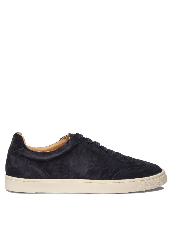 Athletic shoes with extra toe room -BRUNELLO CUCINELLI Luxury Suede Sneakers for Men