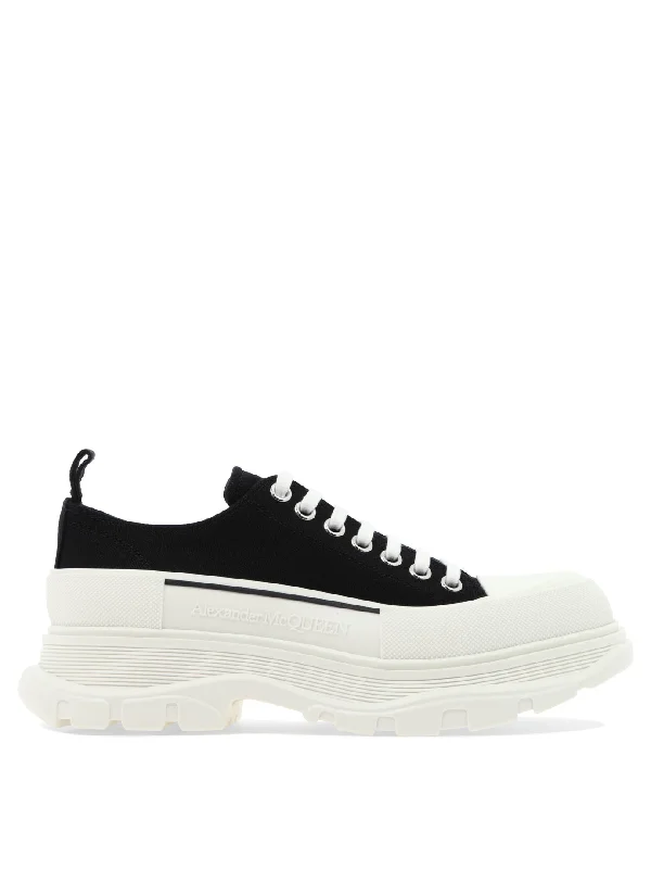 Athletic shoes with durable linings -ALEXANDER MCQUEEN Tread Slick Sneakers - Men’s Footwear