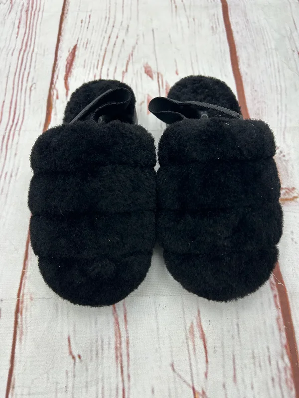 flair slippers comfy-Slippers By Ugg In Black, Size: 6