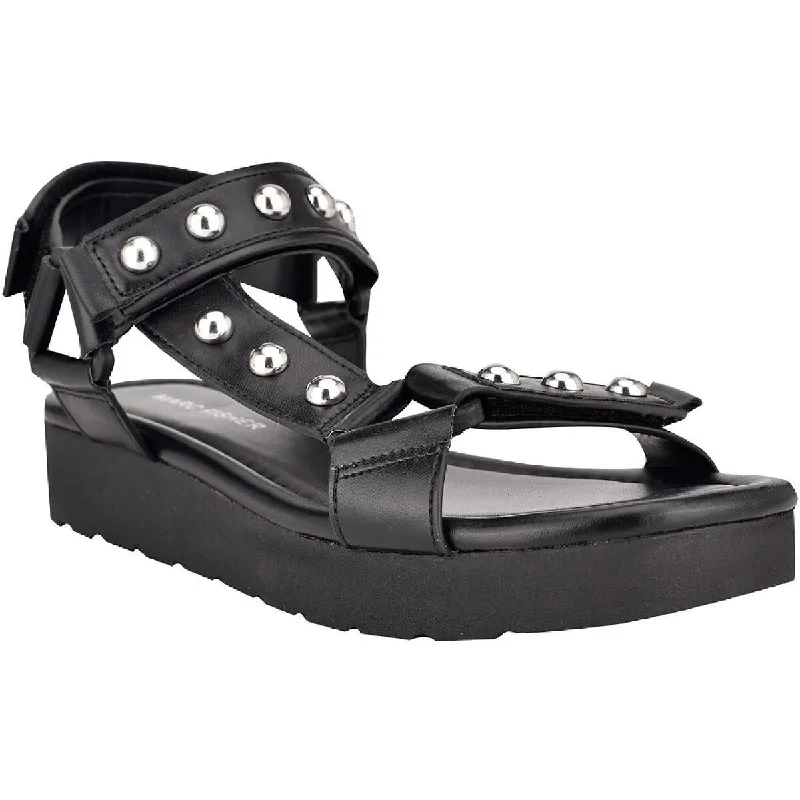 Durable sandals for sandy hikes-Marc Fisher Womens Kizzy Studded Adjustable Platform Sandals