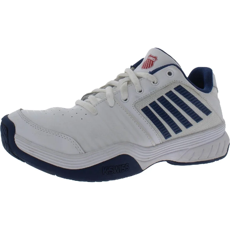 Athletic shoes with padded insoles -K-Swiss Mens Court Express Sneaker Trainer Athletic and Training Shoes