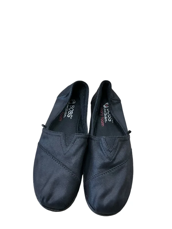 flats for busy moms-Shoes Flats By Bobs In Black, Size: 6.5