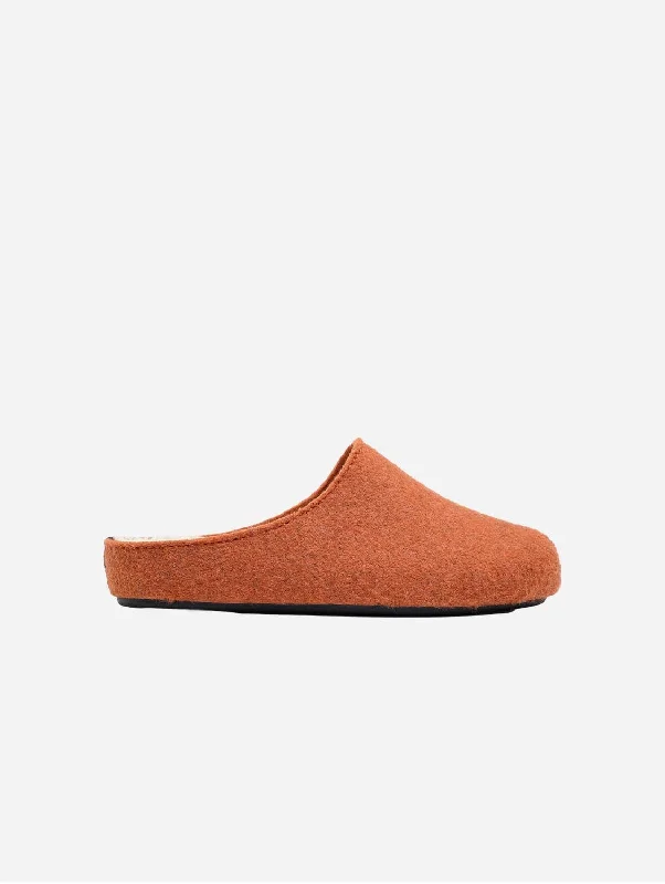 agile slippers light-Date Men's Vegan Mule Slippers | Orange