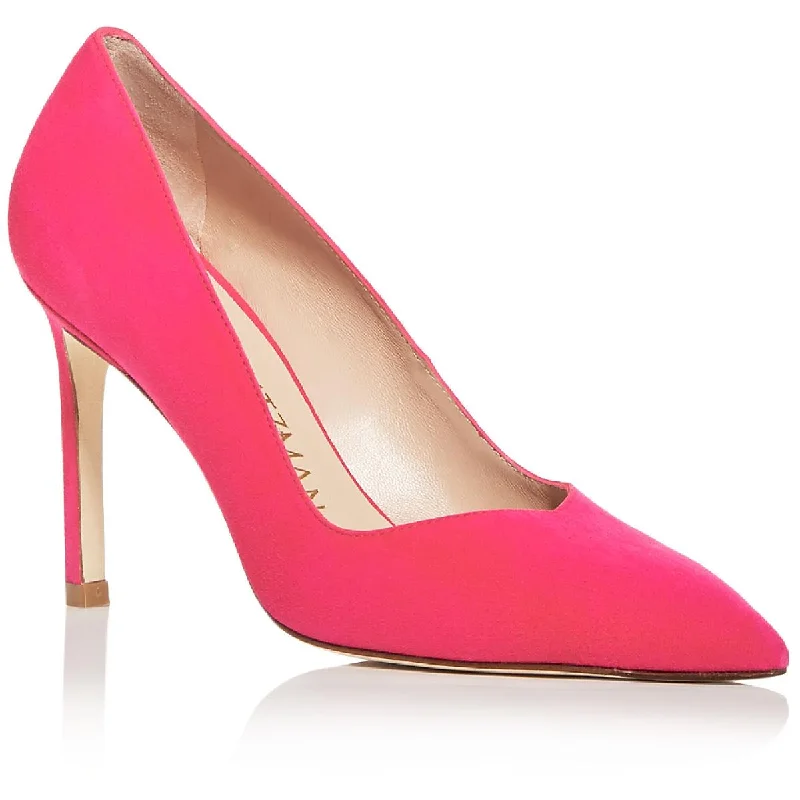 High heels for indoor night dinners -high heels with leather upper-Stuart Weitzman Womens Anny Stilettos Pumps