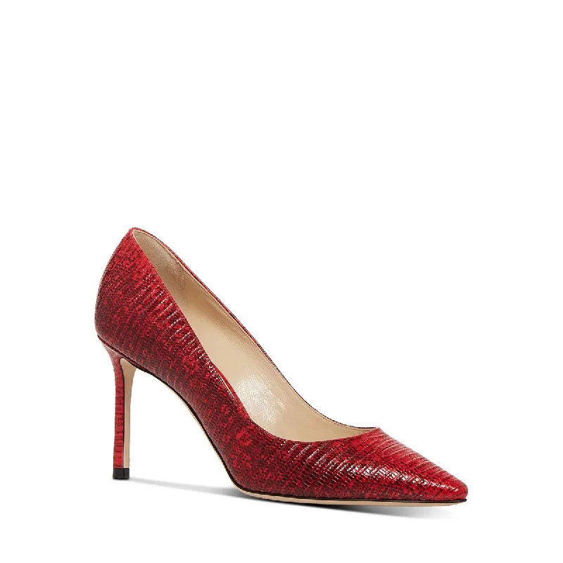 High heels with enhanced grip -high heels with rhinestone embellishments-Jimmy Choo Womens Romy 85 Dress Pumps