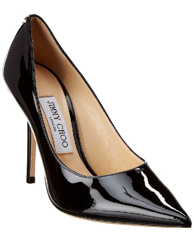 High heels with trendy designs -high heels for chic office wear-Jimmy Choo Love 100 Patent Pump