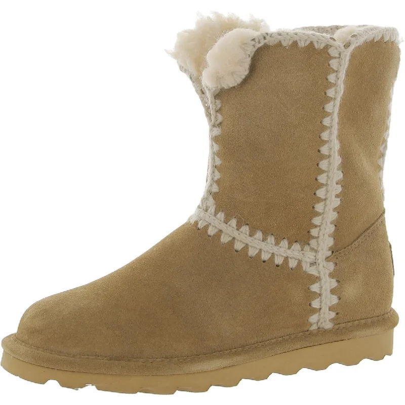 Best boots for icy weather-Bearpaw Womens Penelope SheepSKin Cold Weather Shearling Boots