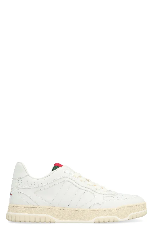 Athletic shoes for runners with bunion pain -GUCCI Low-Top Leather Sneakers for Women