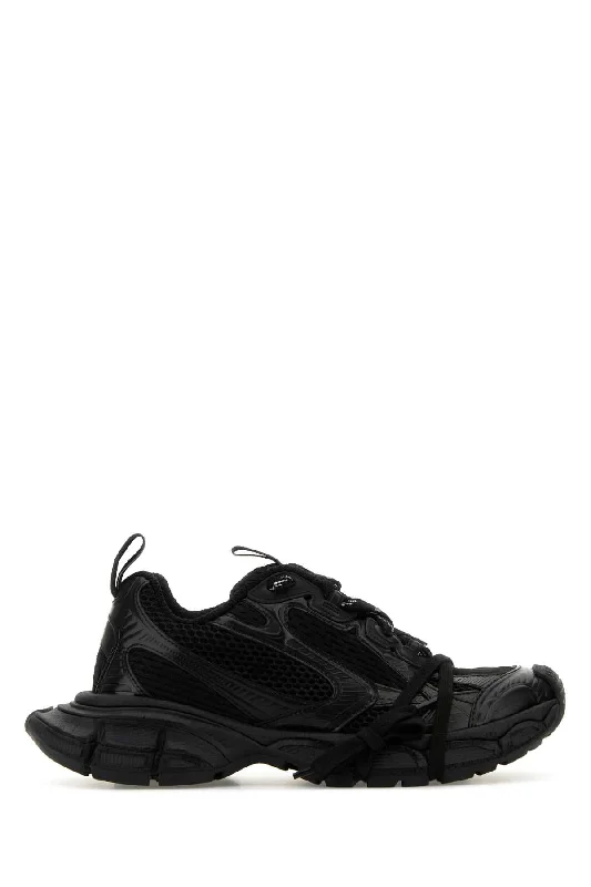 Breathable athletic shoes for hot weather -BALENCIAGA Mesh and Rubber 3XL Sneakers for Women