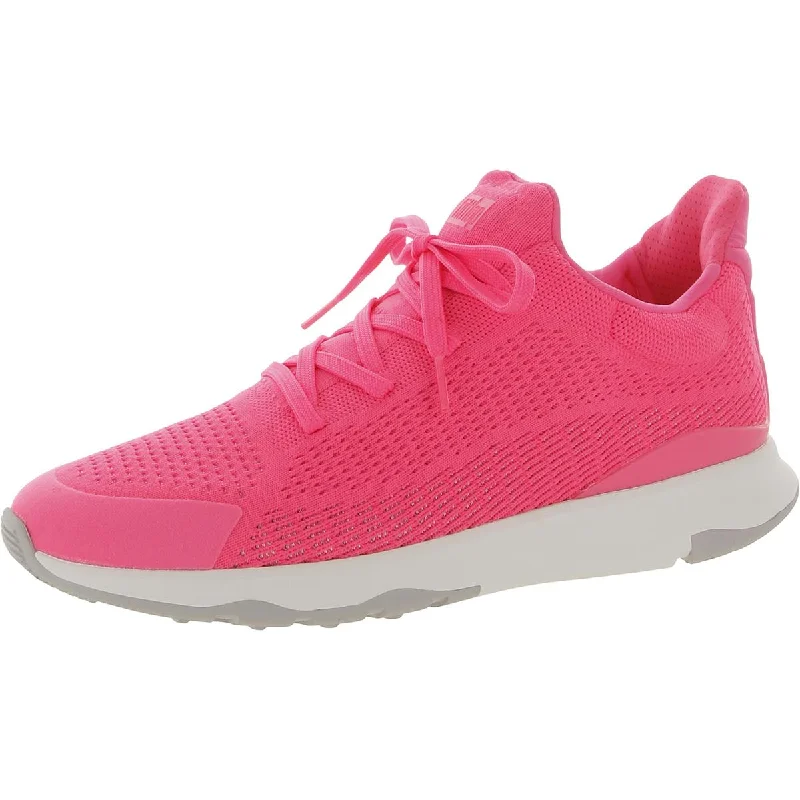 Athletic shoes with bold textures -Fitflop Womens Vitamin FFX Knit Neon Casual And Fashion Sneakers