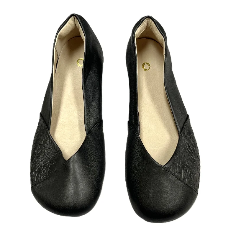 versatile flats with elegant touch-Shoes Flats By XeroShoes In Black, Size: 8