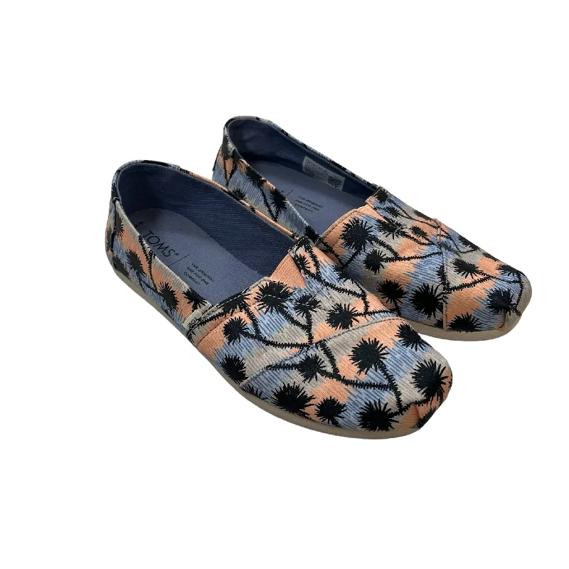 flats for stylish urban outfits-Shoes Flats Ballet By Toms In Print, Size: 6.5