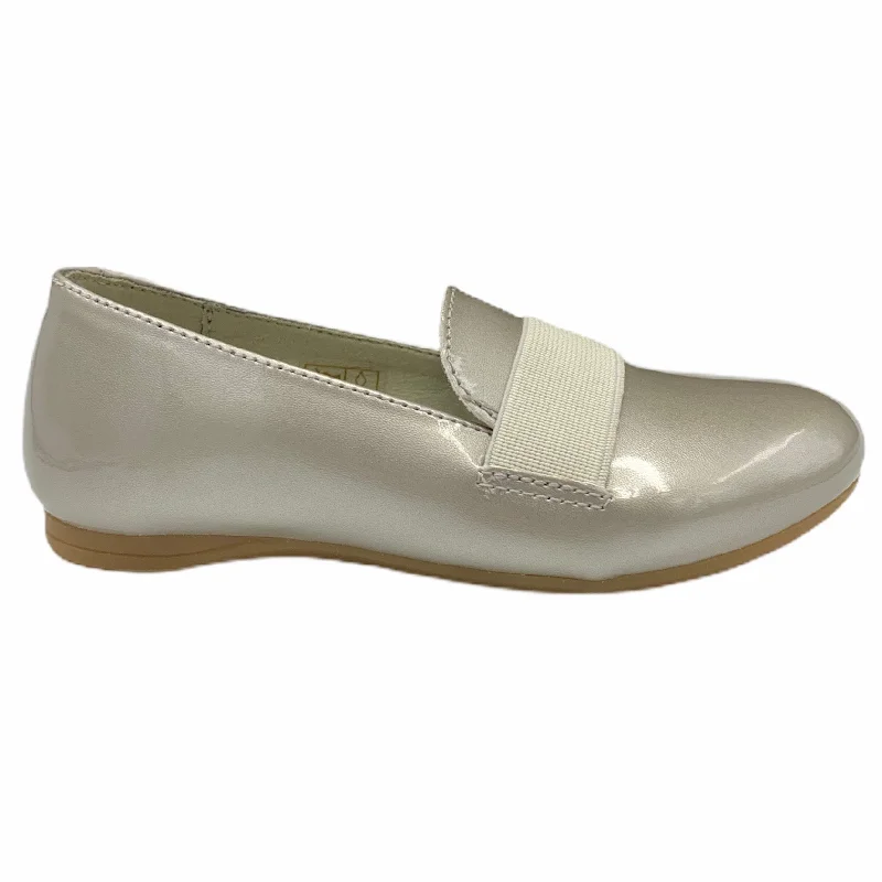 Slip-on loafers for chill -Conguitos Pearl White Slip On Loafer 24094