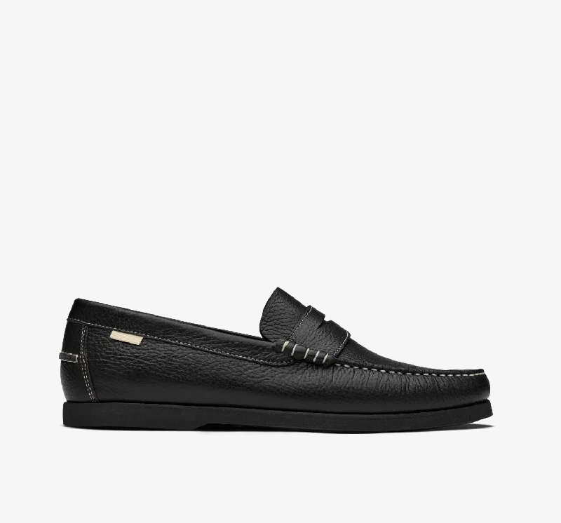 Loafers for outdoor tours -Penny Loafer | Black