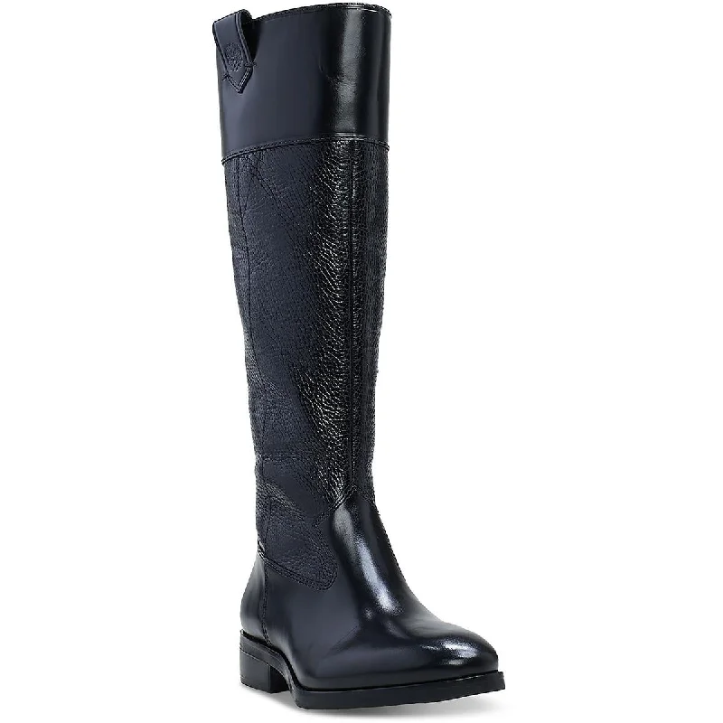 Lightweight boots for trail walks-Vince Camuto Womens Selpisa Leather Tall Knee-High Boots