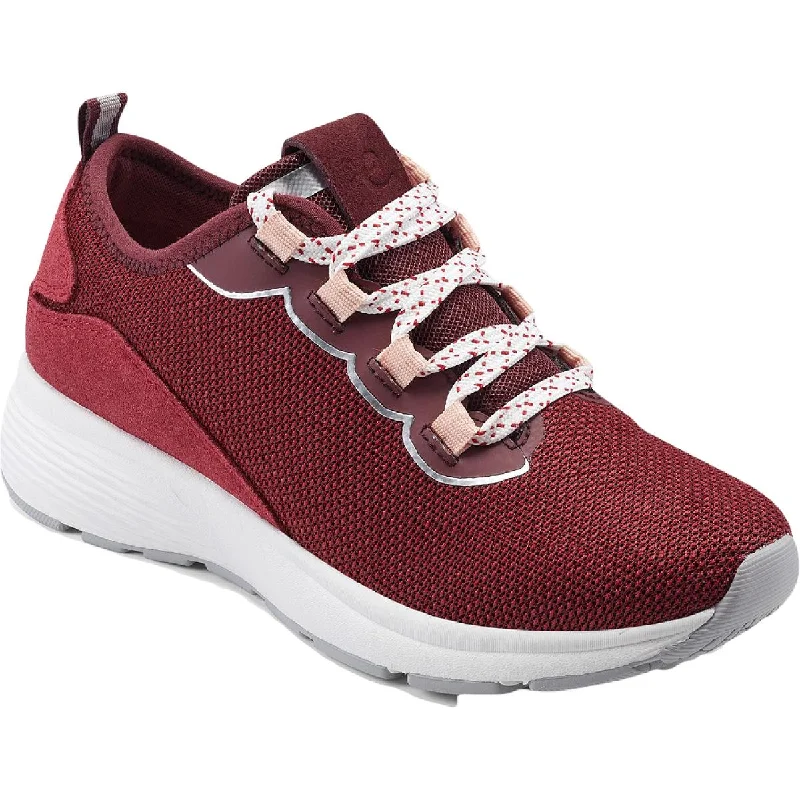 Athletic shoes for outdoor soccer games -Easy Spirit Women's Skip 2 Knit Lace up Cushioned Walking Sneaker