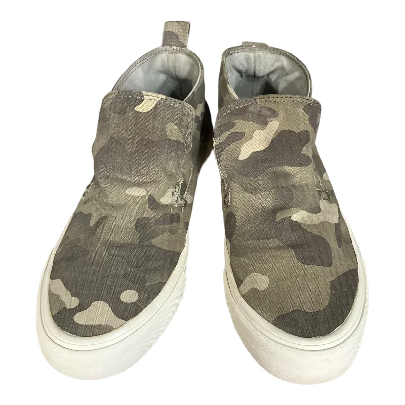 comfy flats for shopping-Shoes Flats By Cmc In Camouflage Print, Size: 7.5