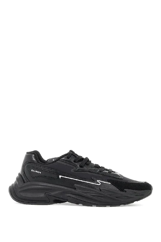 Athletic shoes for casual marathon fans -BALMAIN Urban Edge Luxe Sneakers