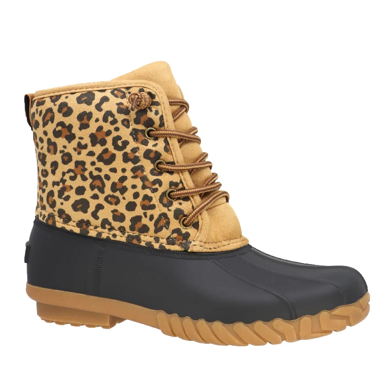 Heavy-duty boots for tough tasks-LIVELY LEOPARD