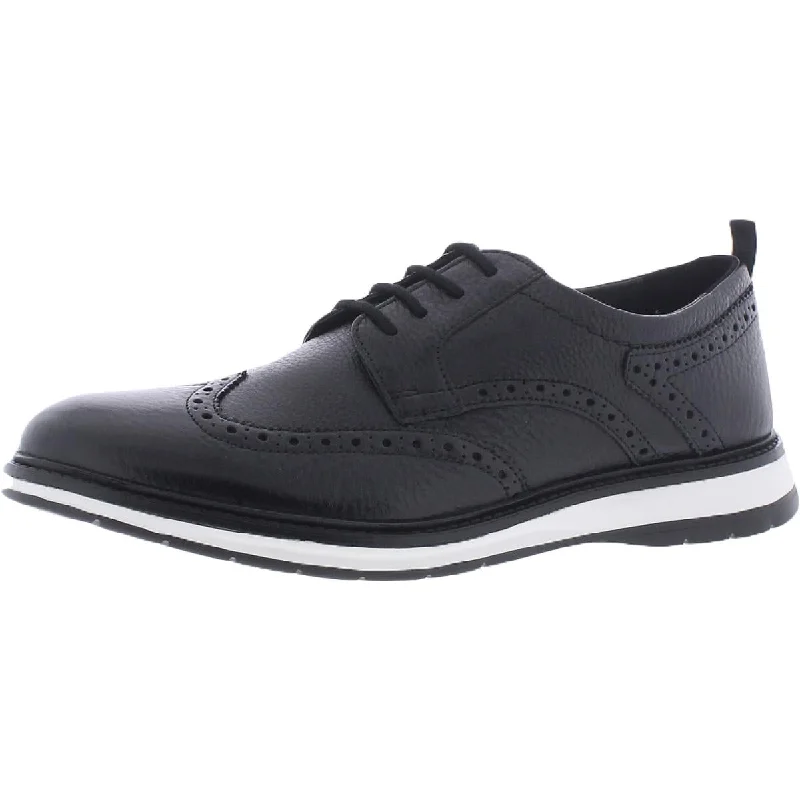 Athletic shoes for casual street runners -Clarks Mens Chantry Wing Leather Lace Up Casual and Fashion Sneakers