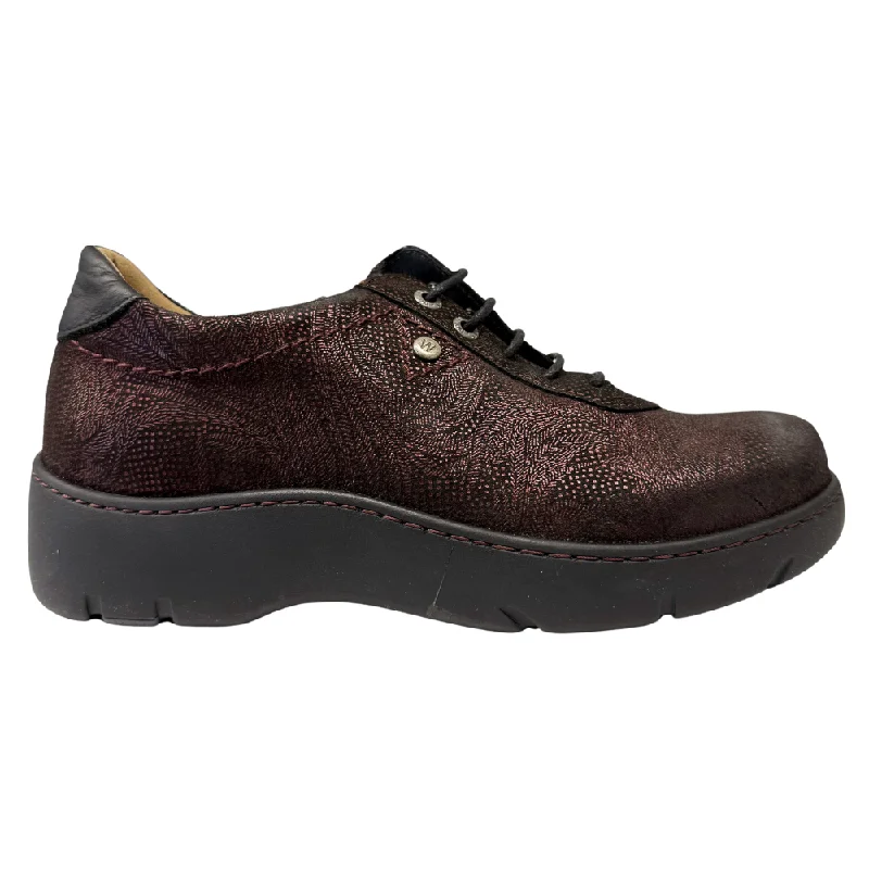 Wolky Fantasy Bordo Leather Shoe (Women's)