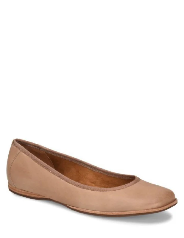 Palermo Ballet Flat In Taupe