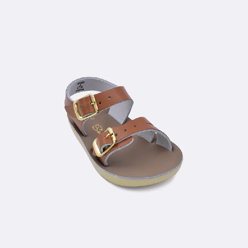 Breathable sandals for hot trips-Tan Sea Wee Sandals