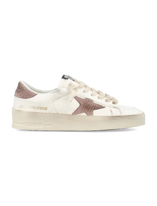 Athletic shoes for high-energy workouts -GOLDEN GOOSE Distressed Pink Star Sneakers for Women