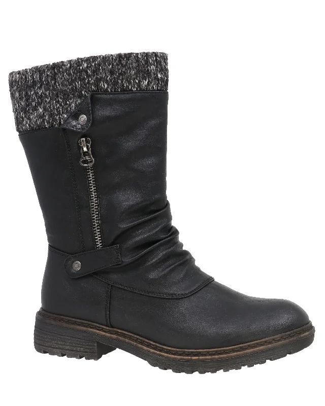 Trendy platform boots for men-ASPEN-01WP