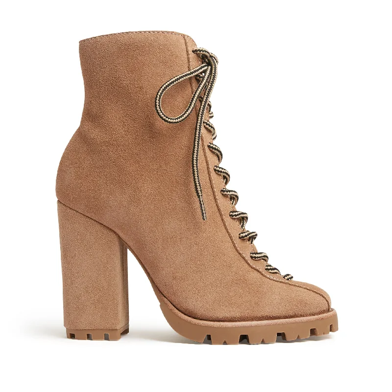 Rugged boots for rocky climbs-Naina Bootie