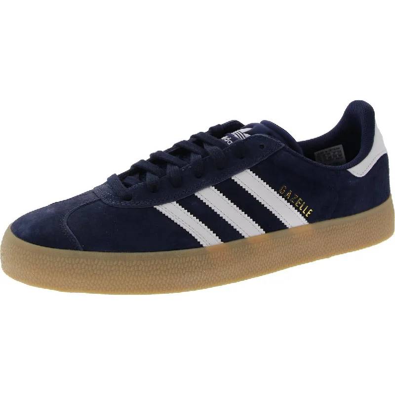 Athletic shoes for long-distance walking -Adidas Mens GAZELLE ADV Leather Trainer Casual And Fashion Sneakers