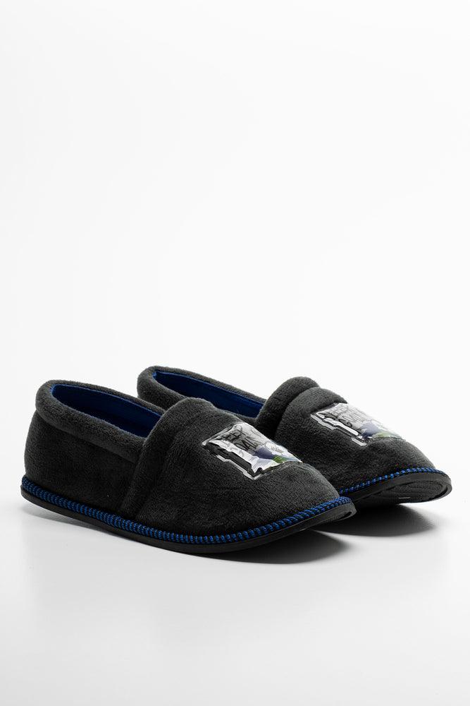 edge slippers red-Soccer Slipper Charcoal