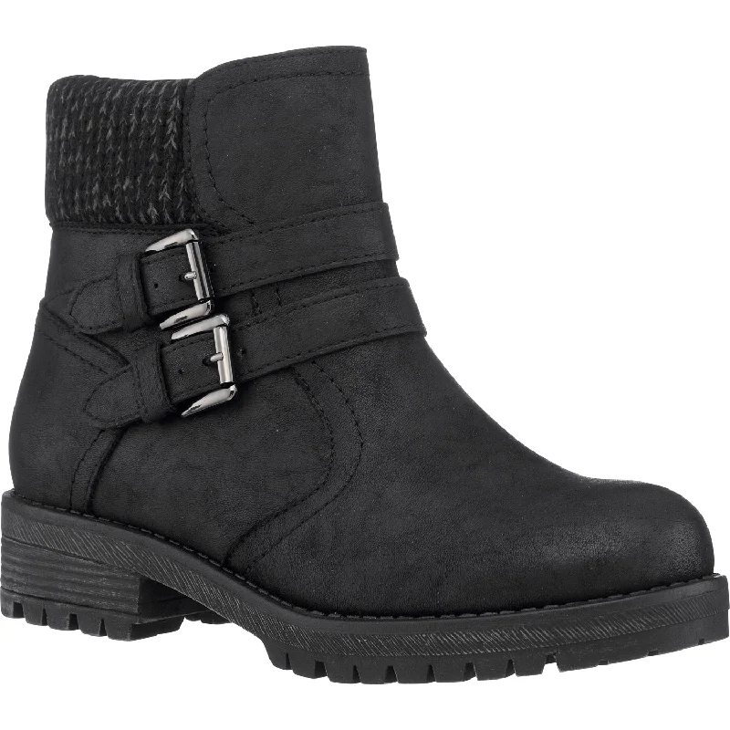 Best boots for snow shoveling-Valli Black Ankle Bootie