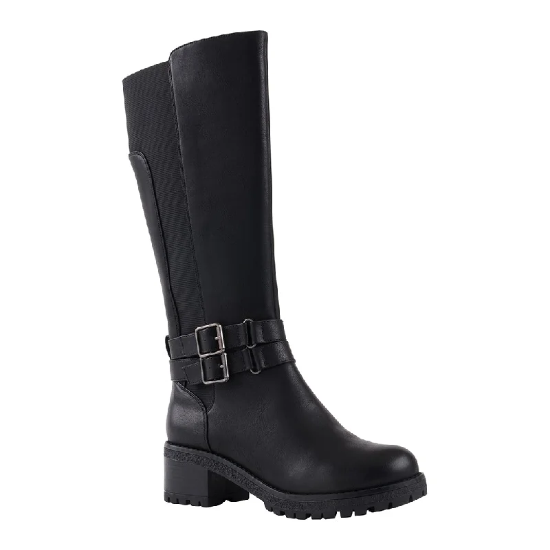 Slip-resistant boots for bartenders-Jonah Black Riding Boots